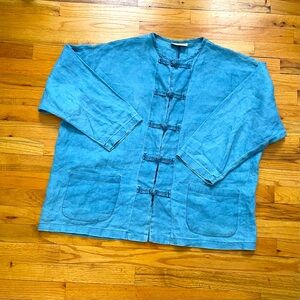 Eleven Stitch Design Women’s Linen Shirt/Jacket